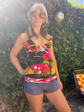 Hazy Dayz “Mind Gardens” Halter Neck Top