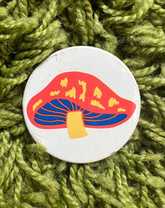 Hazy Dayz Mushroom Pillow Badge